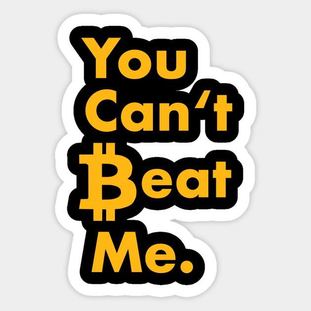 Bitcoin Supreme Sticker by Fanbros_art